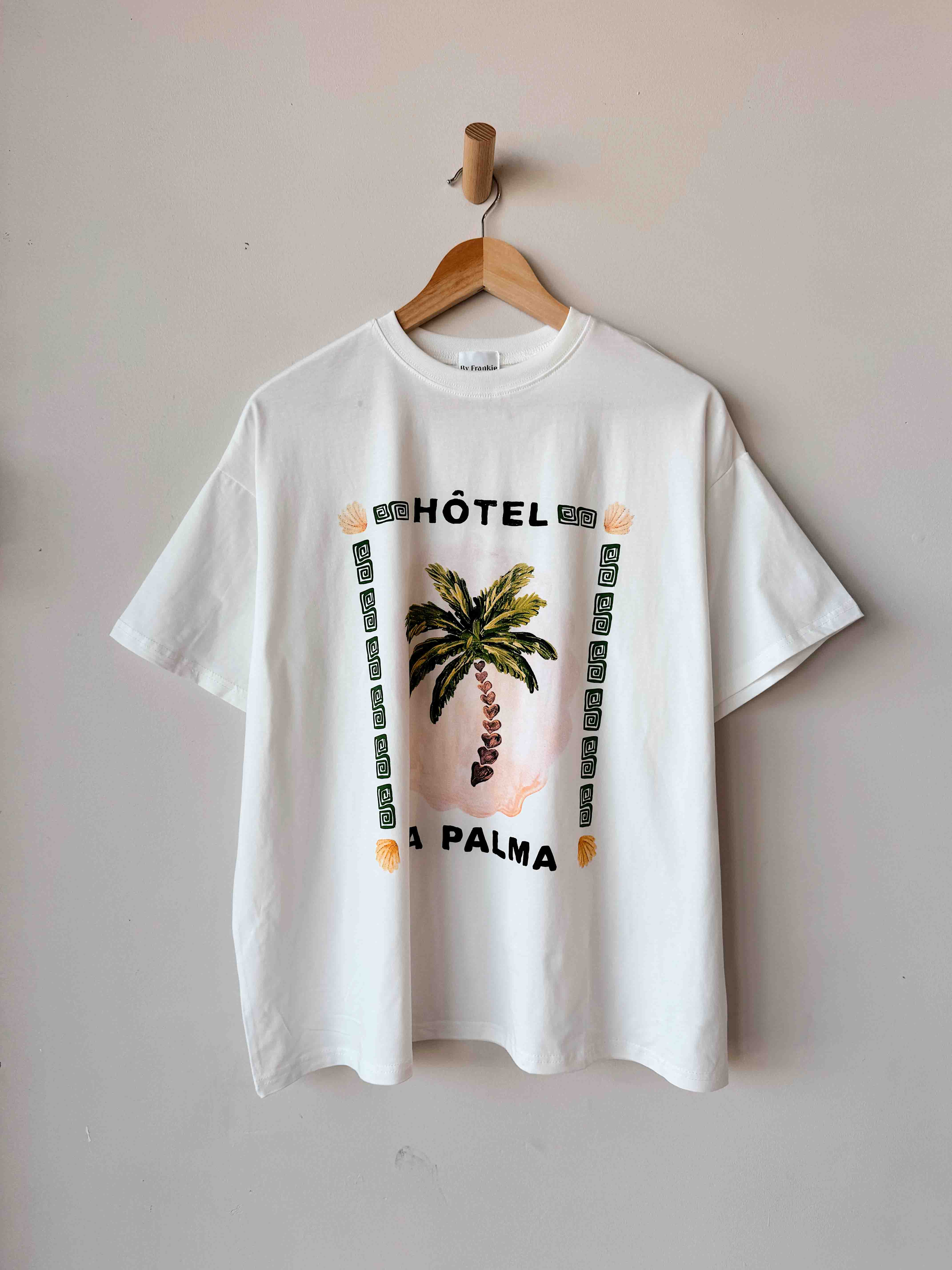 Womens SS Tee | White La Palma