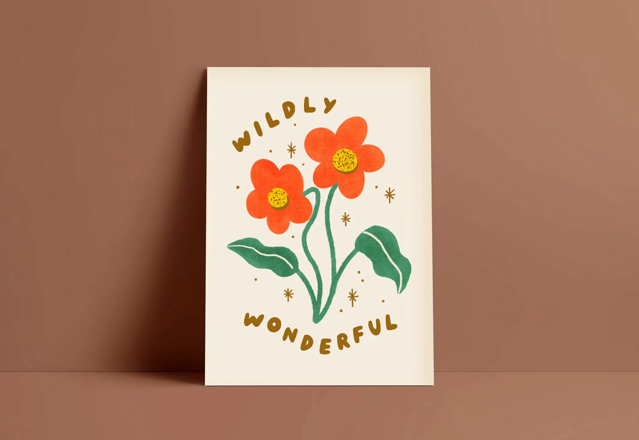 Art Print A4 | Wildly Wonderful Flower