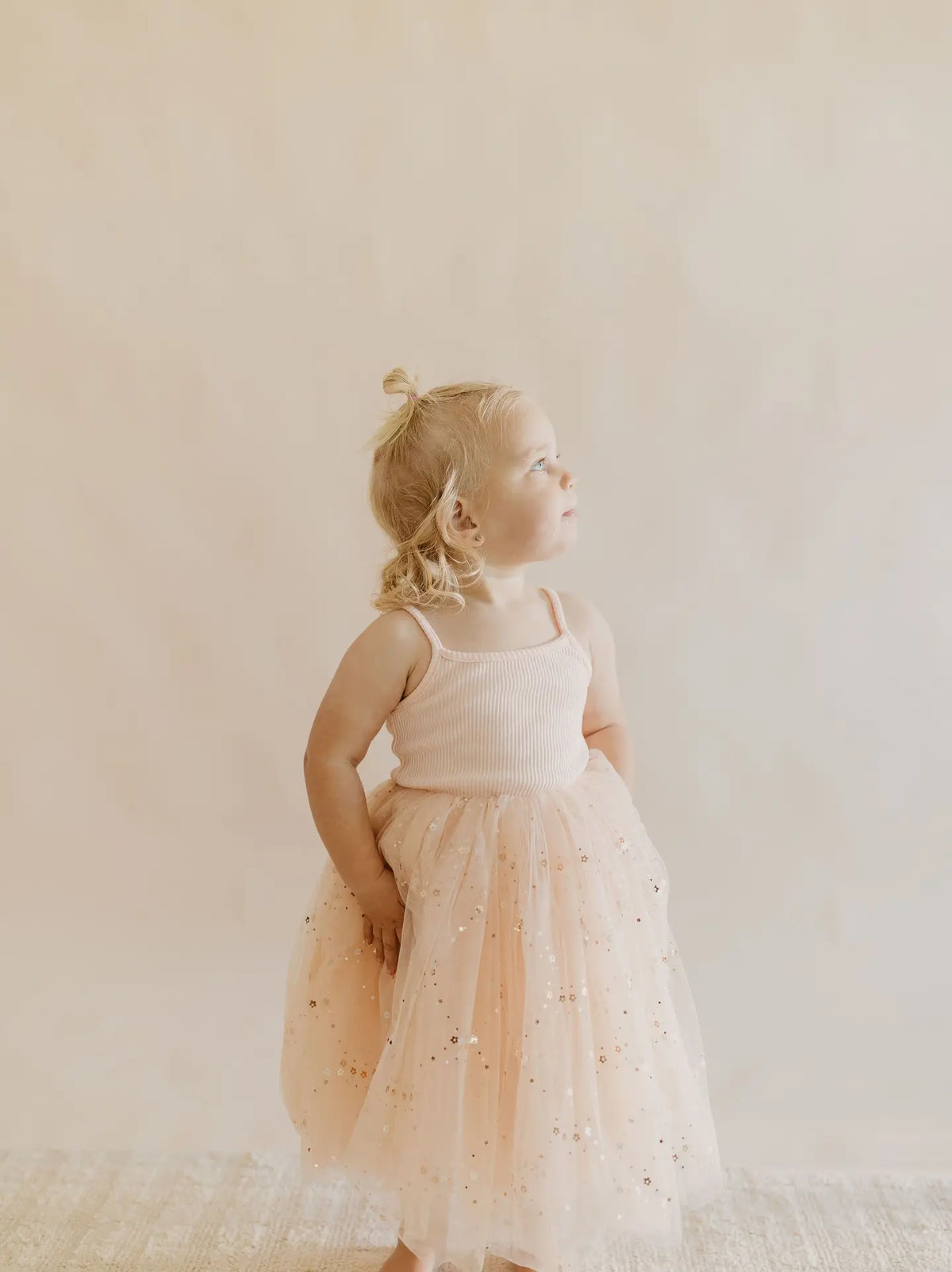 Tulle Party Dress | Peaches & Cream Sparkles