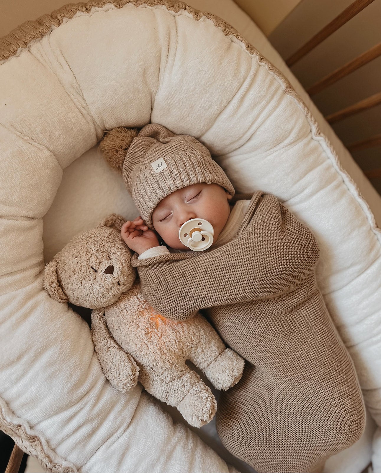 NEW 2.0 Organic Humming BEAR Light and Sleep Aid | SAND