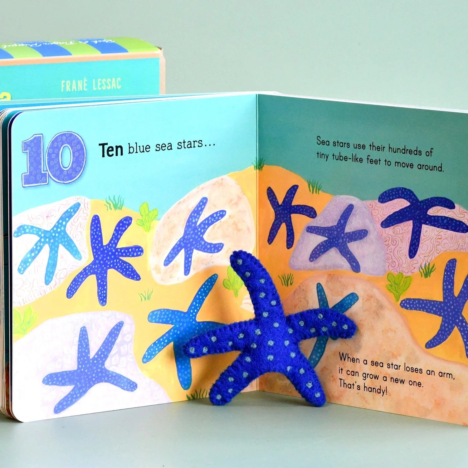 Book & Felt Finger Puppets | Under the Sea, 1,2,3
