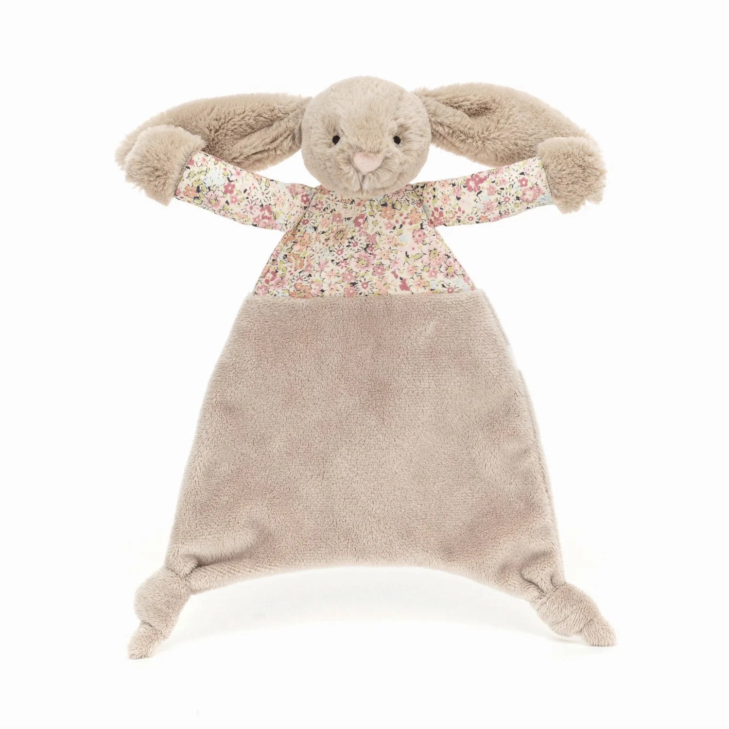 Bashful Blossom Bunny Comforter | Bea Beige