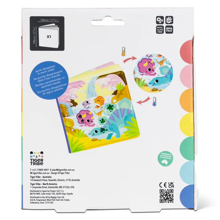 Bath Book | Messy Dinosaurs