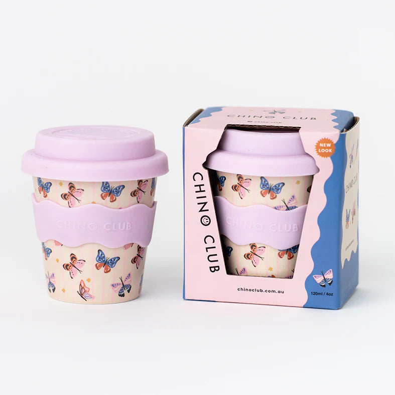 Reusable Baby Chino Cup l Butterfly