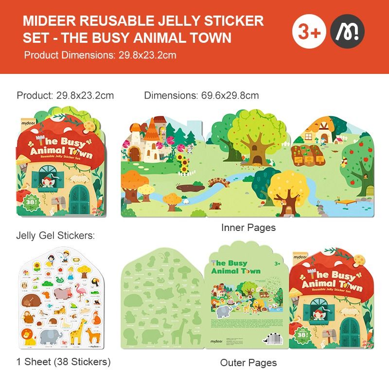 Jelly sticker | The Busy Animal Town
