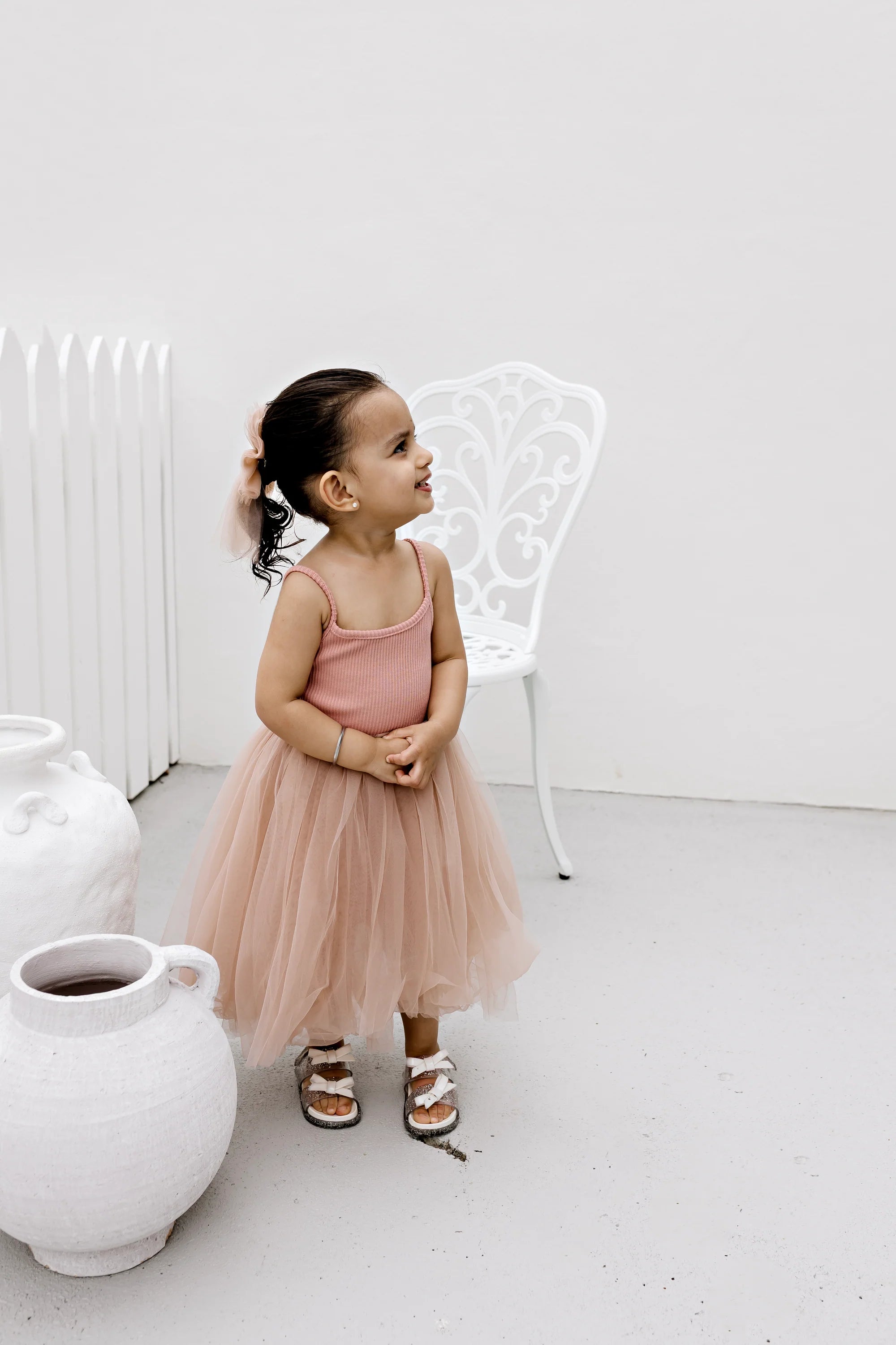 Tulle Party Dress | Dusty Pink