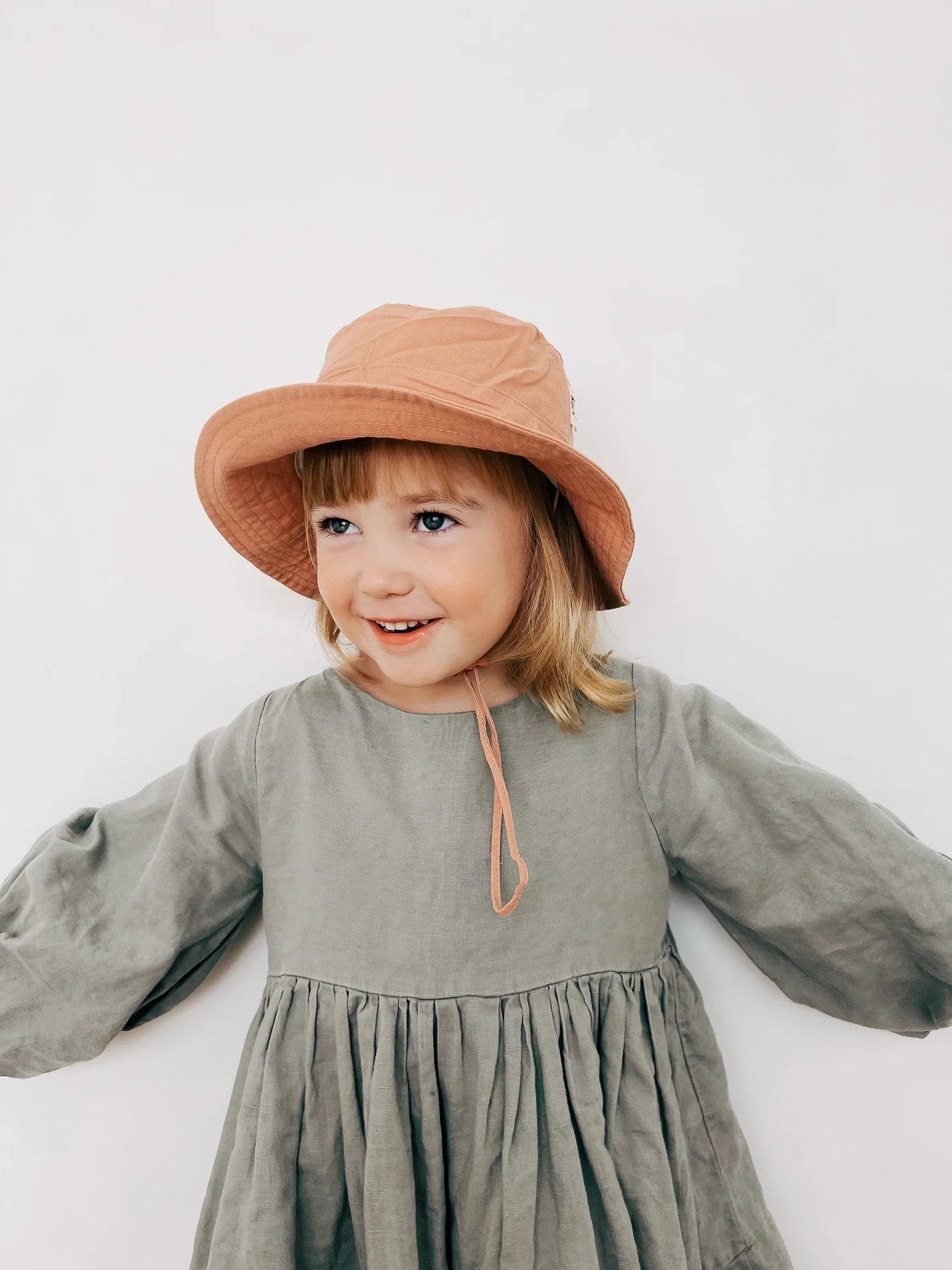 Cotton Sun Hat l Dusty Rose