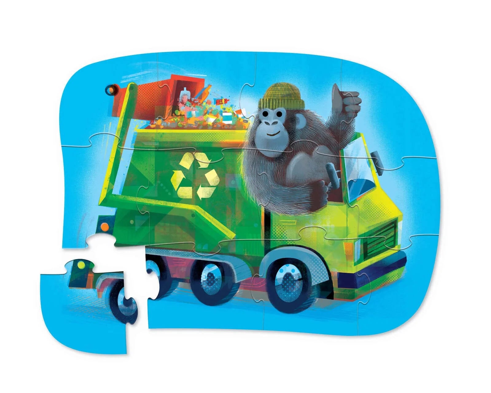 Mini Puzzle 12 pc | Go Gorilla