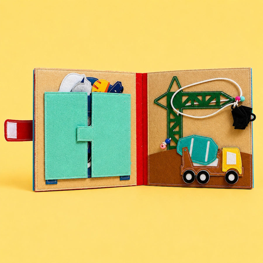 Felt Busy Book | Little Role Players