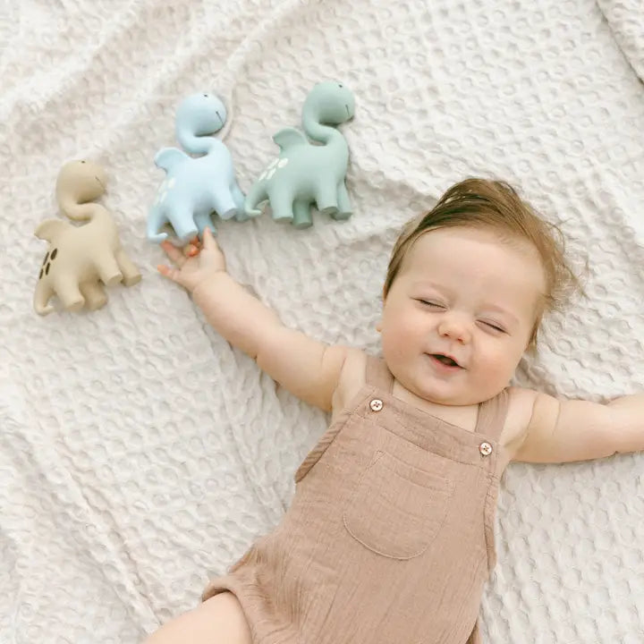 Diplo The Dino-Dragon Teether | Blue