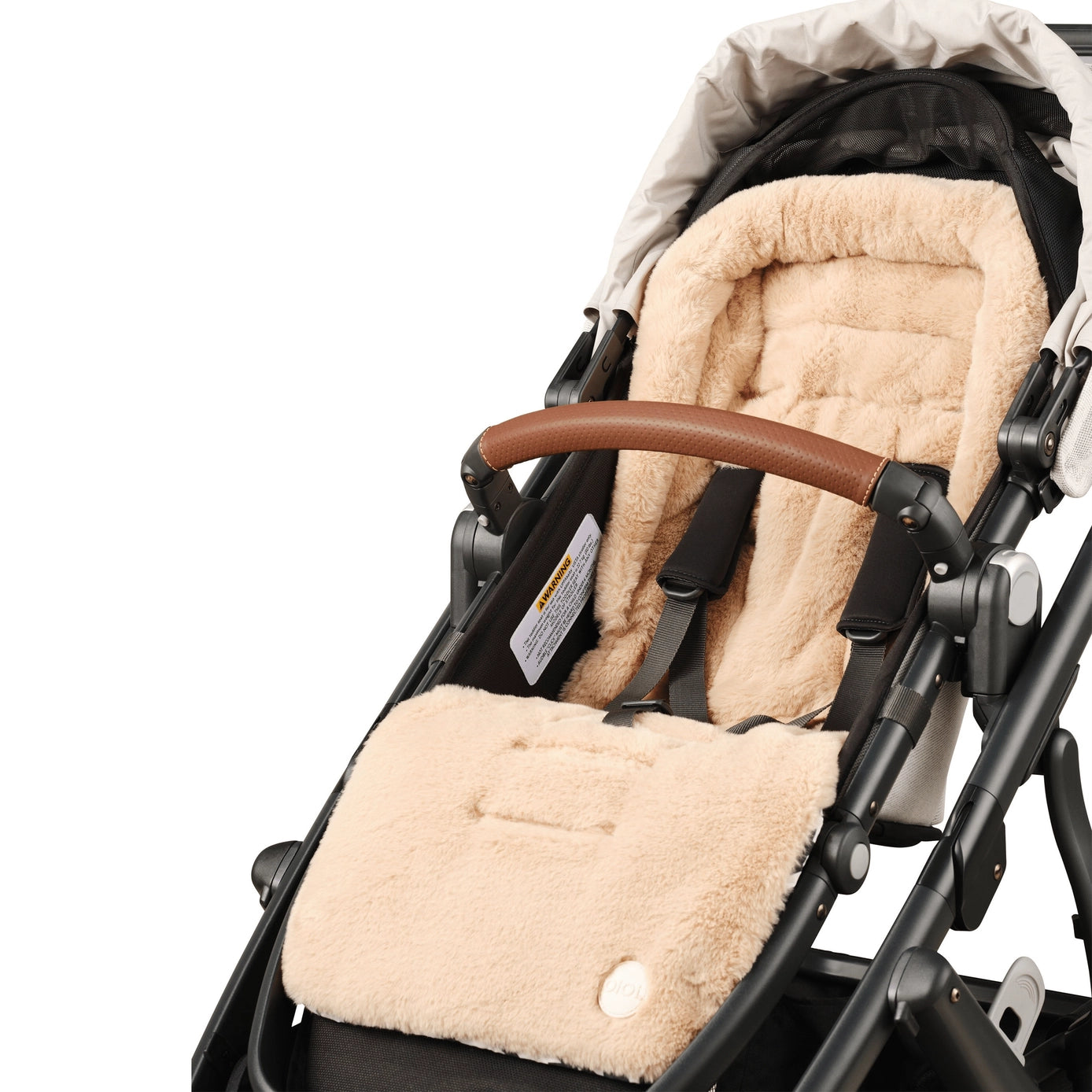 Cozy Fleece Pram Liner | Houndstooth