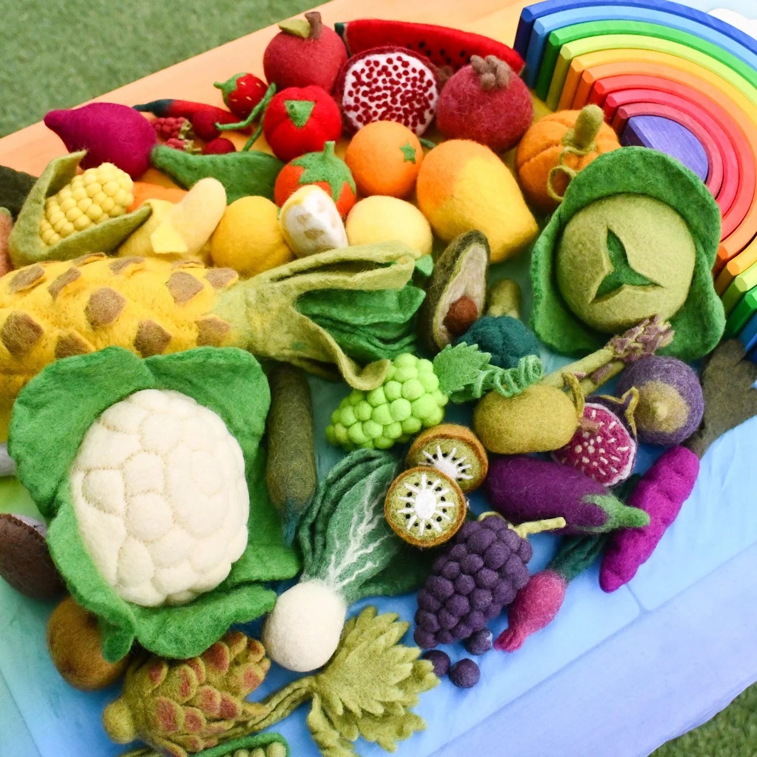 Felt | Vegetables and Fruit 14pcs