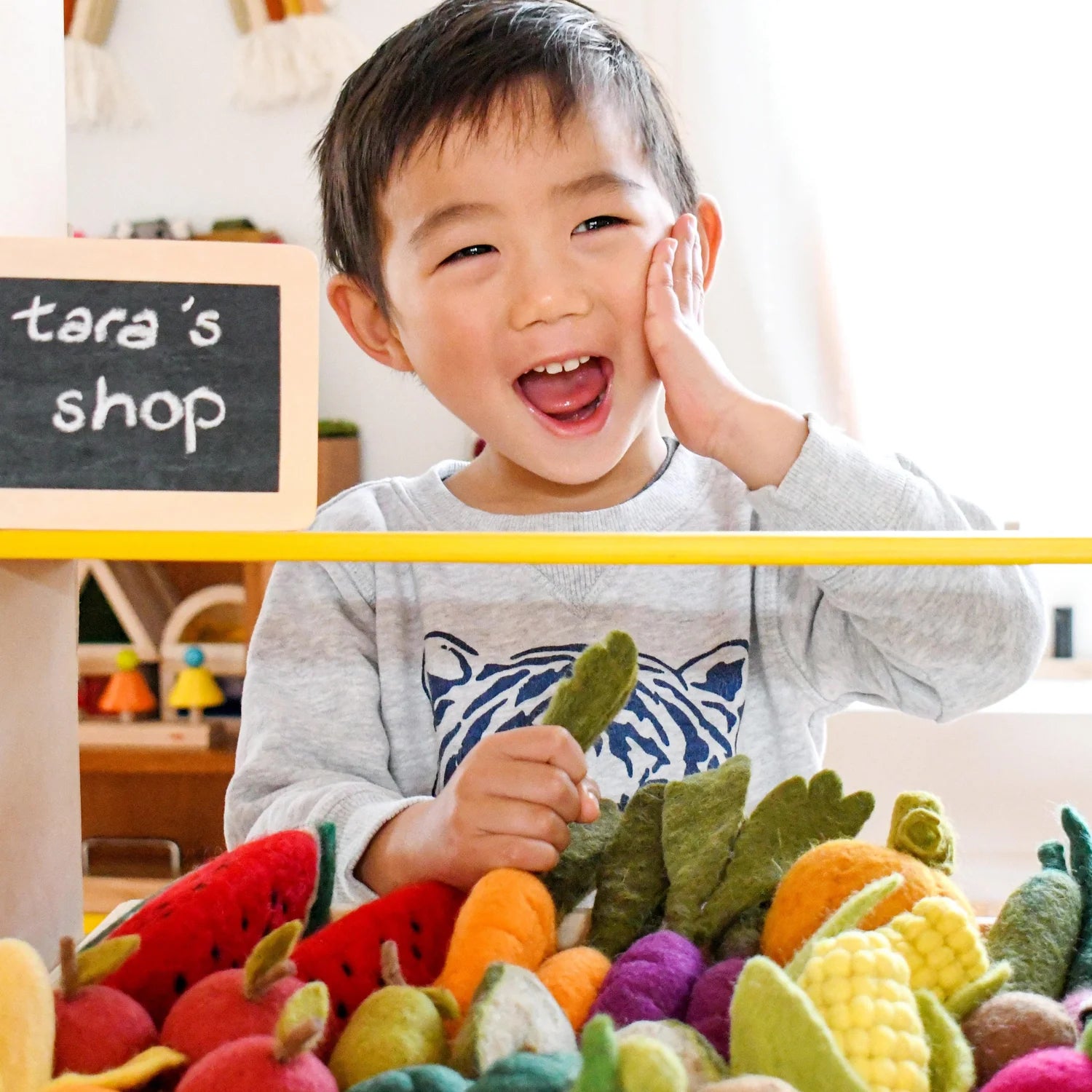 Felt | Vegetables and Fruit 14pcs