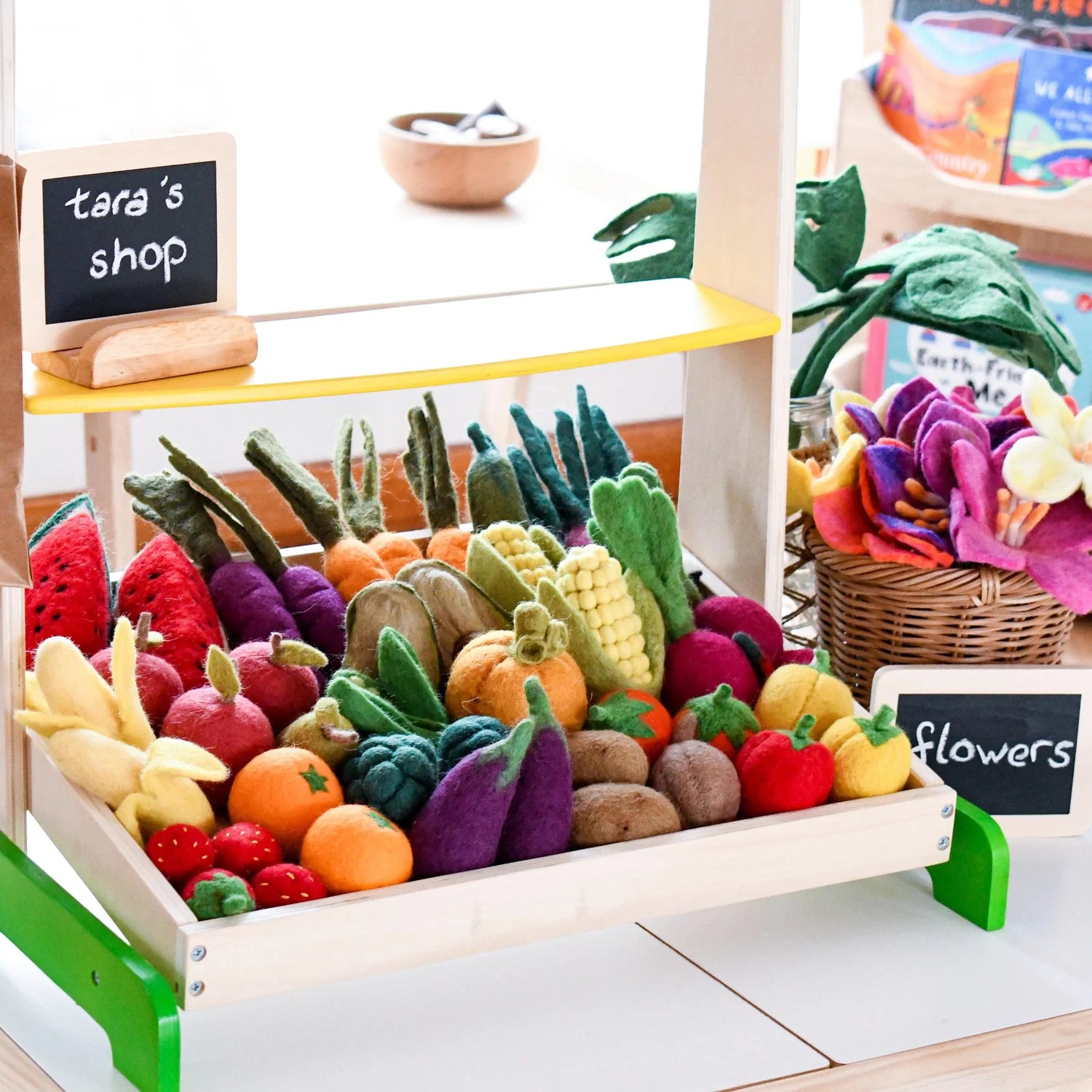 Felt | Vegetables and Fruit 14pcs