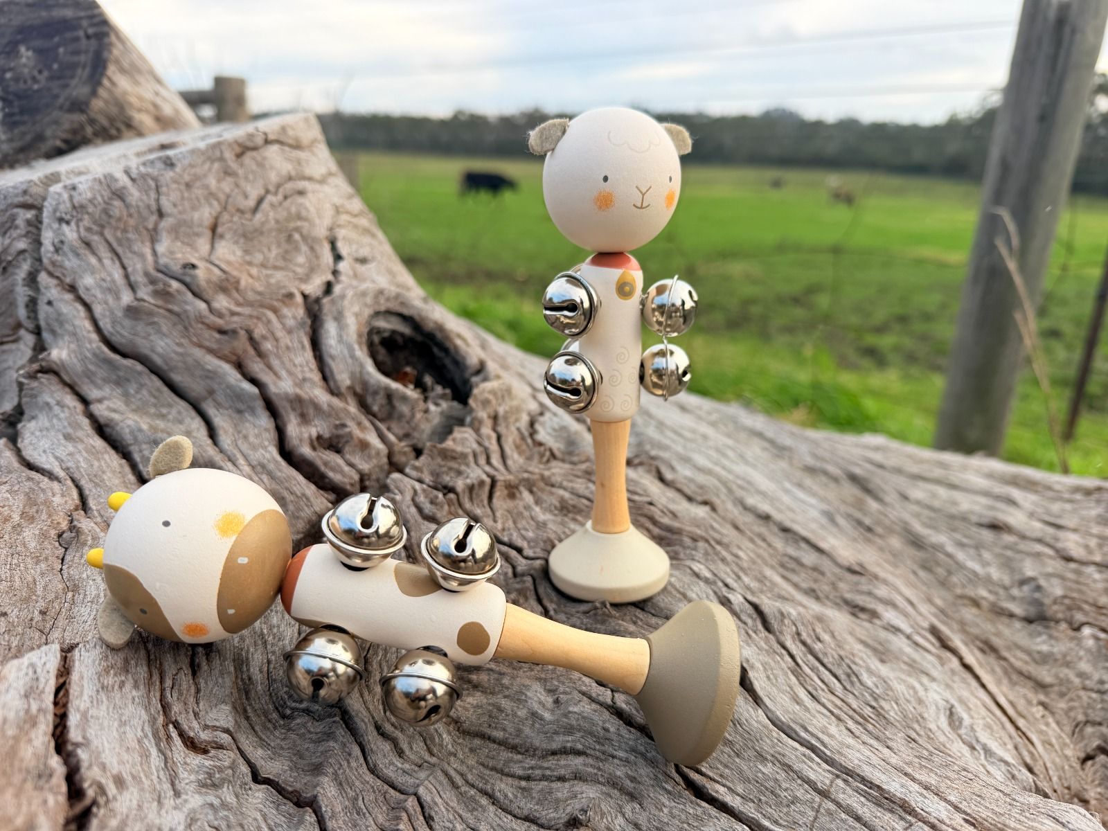 Wooden Bell Rings | Farm