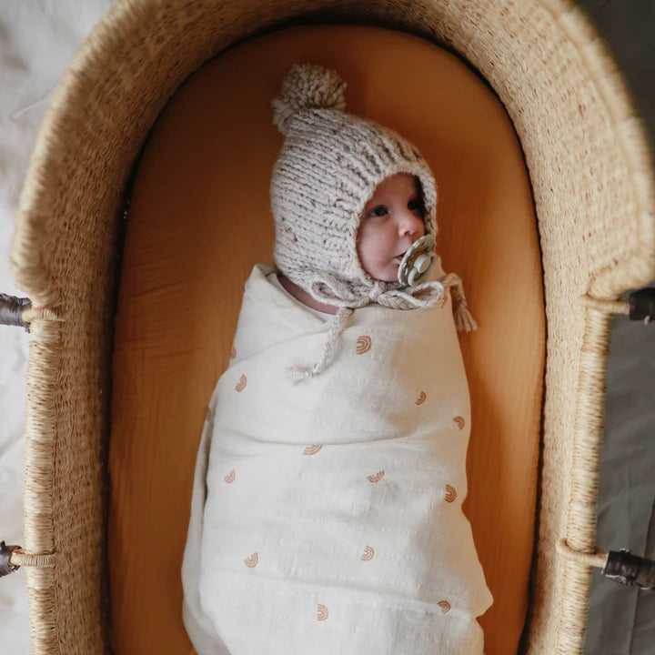 Organic Cotton Swaddle | Rainbow