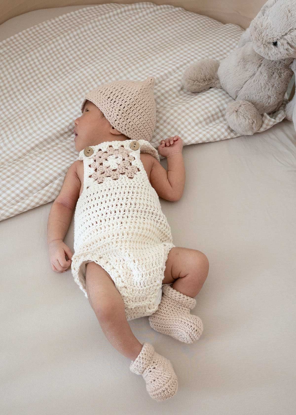 Keepsake Hand Crochet Romper