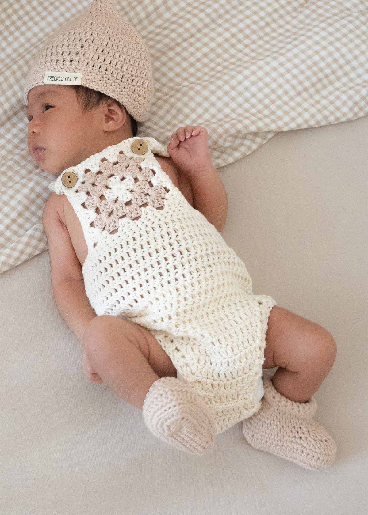 Keepsake Hand Crochet Romper