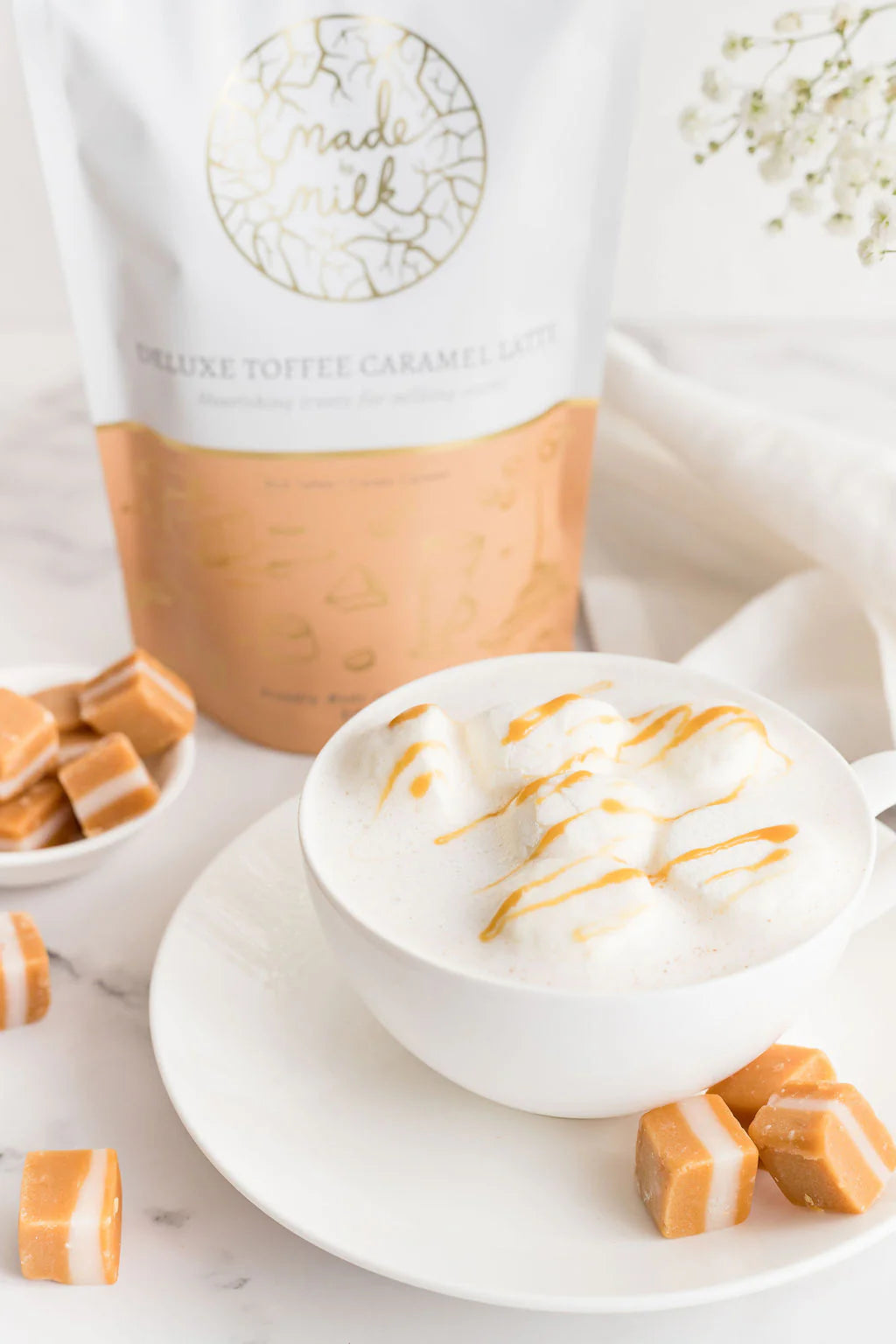 Deluxe Lactation Toffee Caramel Latte