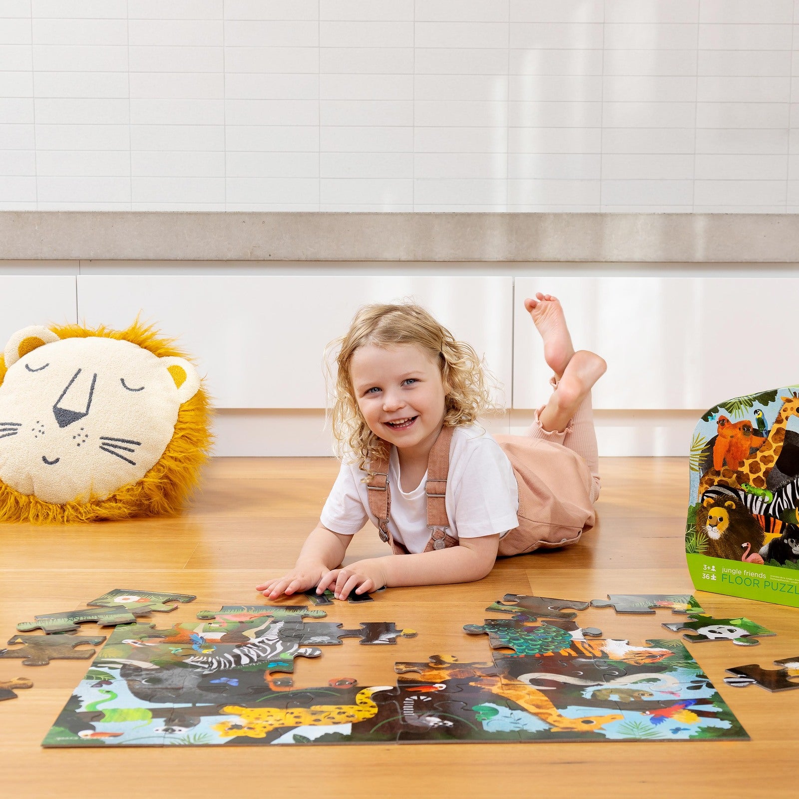 Classic Floor Puzzle 36 pc | Jungle Friends