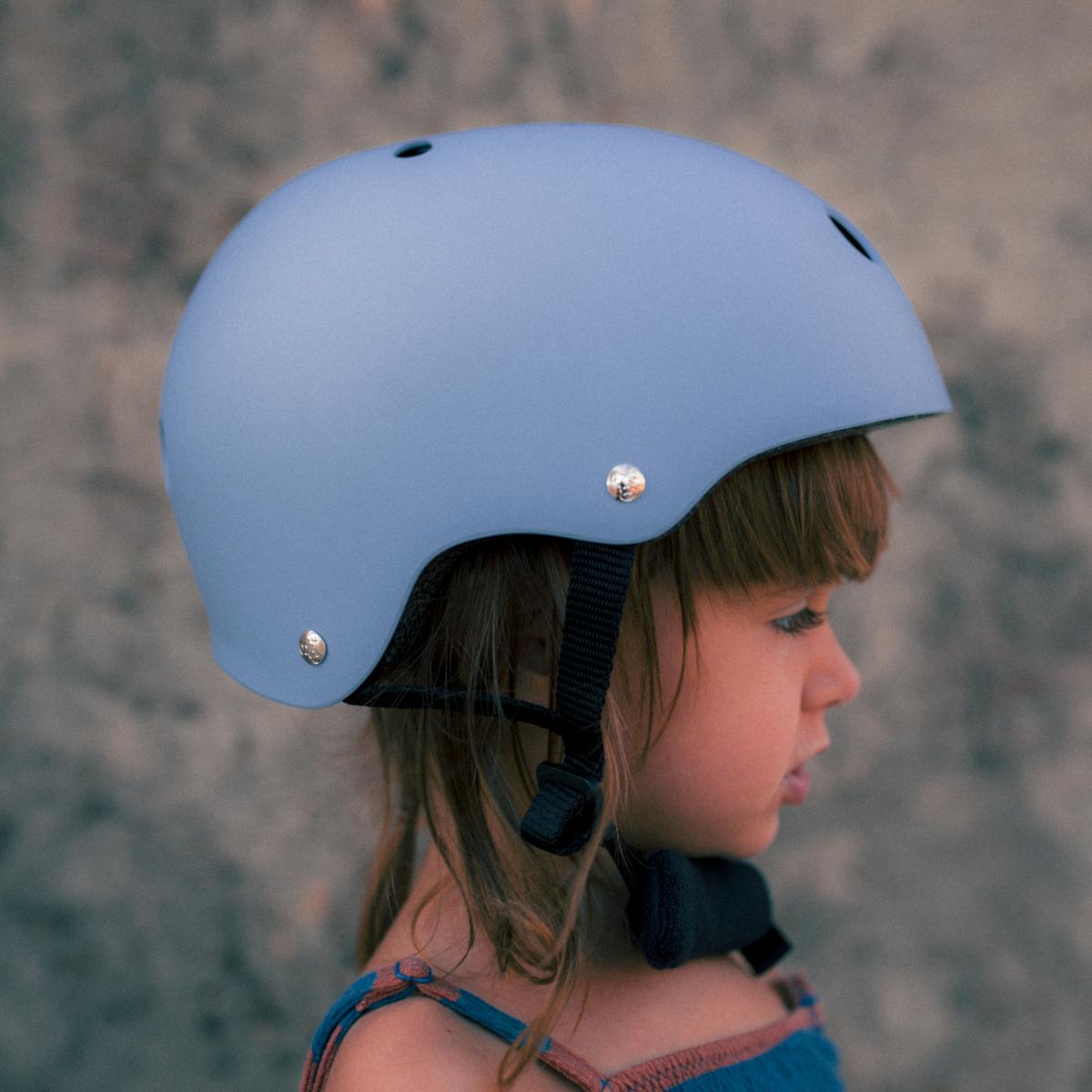 Toddler Bike Helmet | Matte Slate Blue