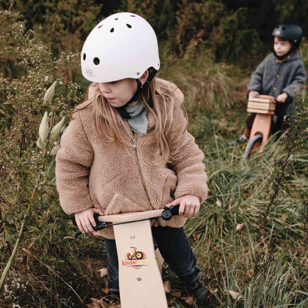 Toddler Bike Helmet | Matte White