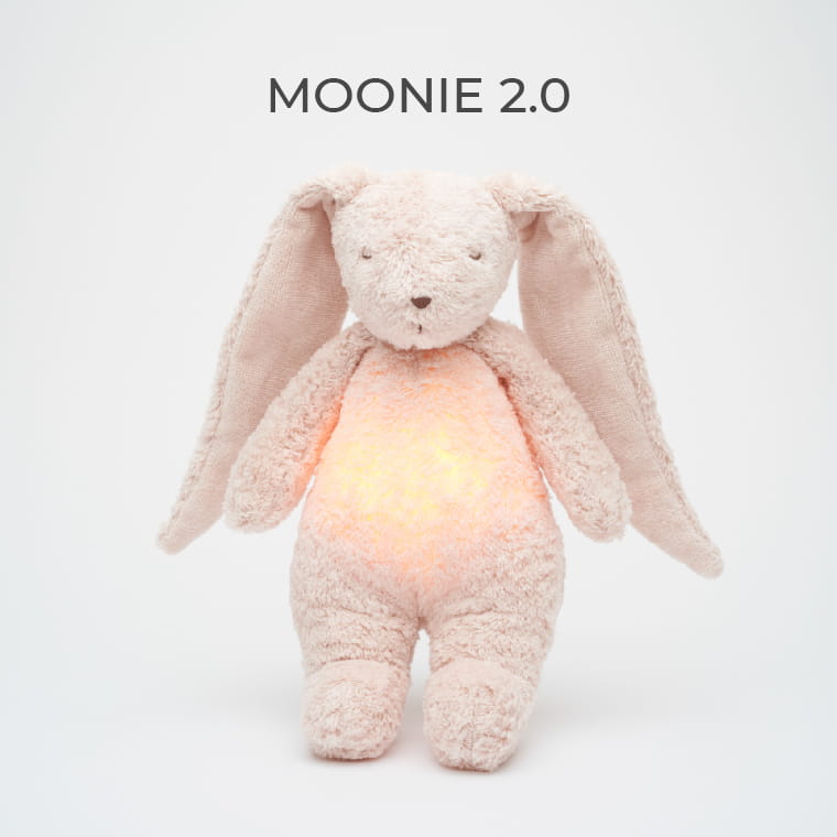 NEW 2.0 Organic Humming Bunny Light and Sleep Aid | ROSE
