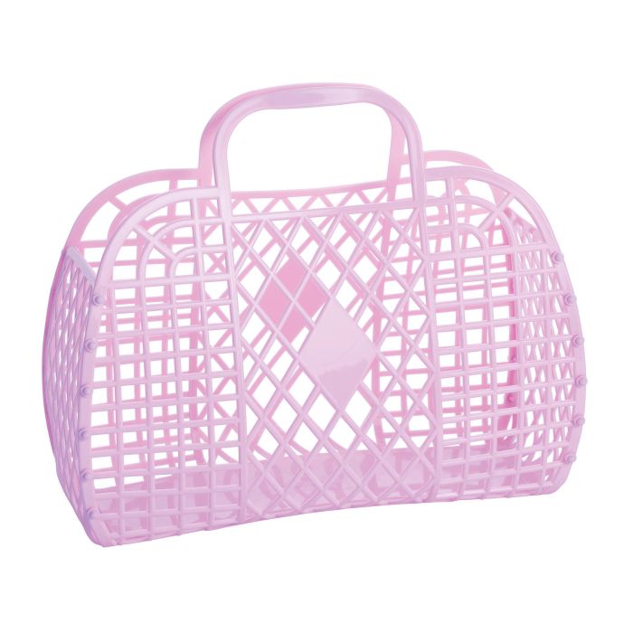 Sun Jellies Retro Basket | Assorted Colours | Large