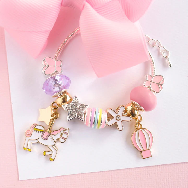 Kids Charm Bracelet | Carousel Unicorn