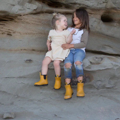 Bobbi Kids Gumboot | Mustard