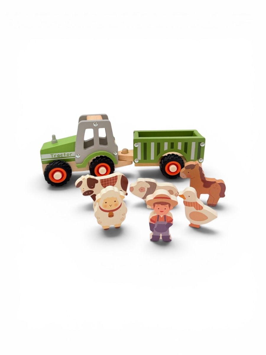 Wooden Farm Tractor