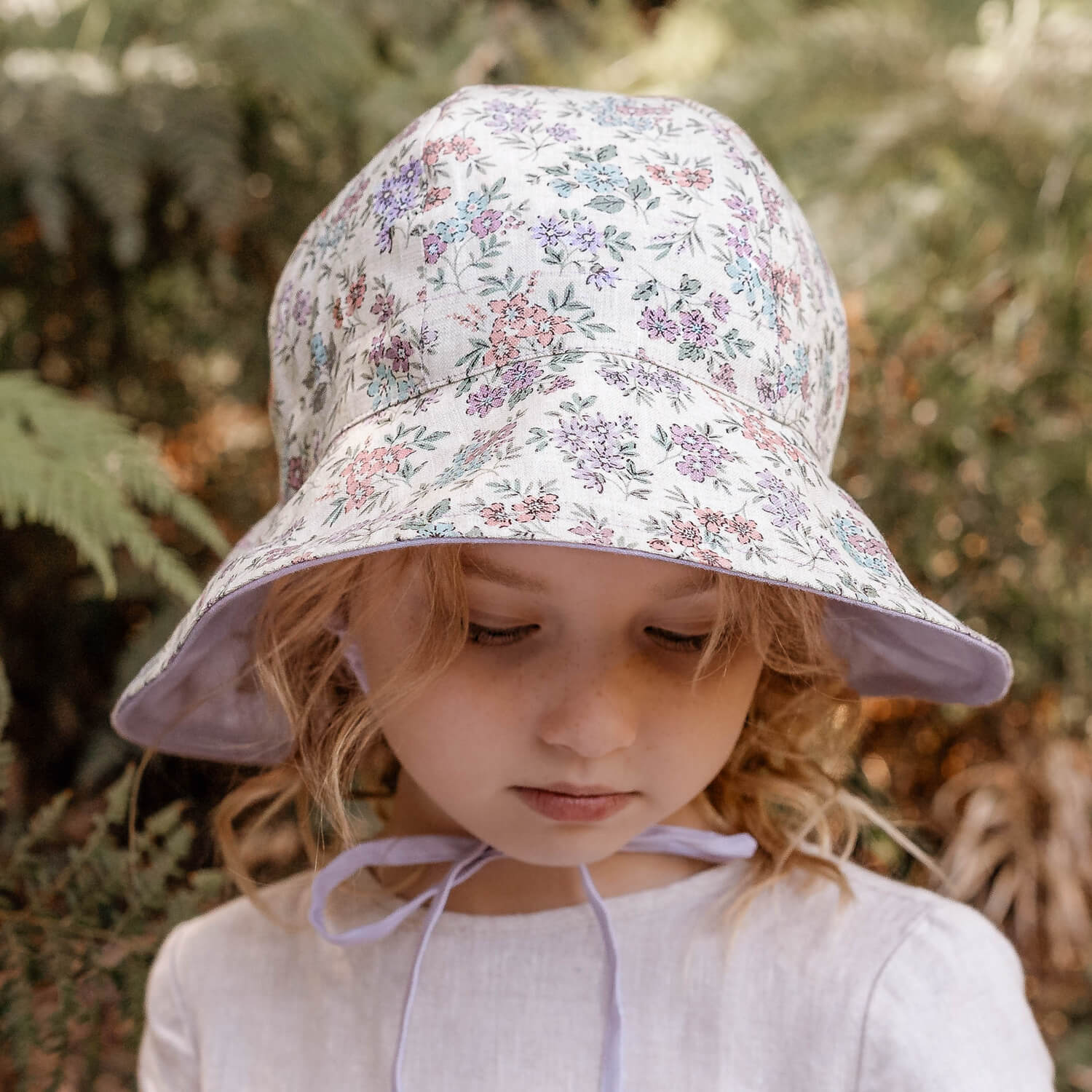 Wanderer Panelled Bucket Sun Hat | Laura/Viola