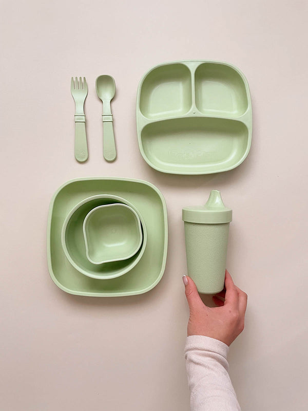 Replay Feeding Divided Plates | Pastel