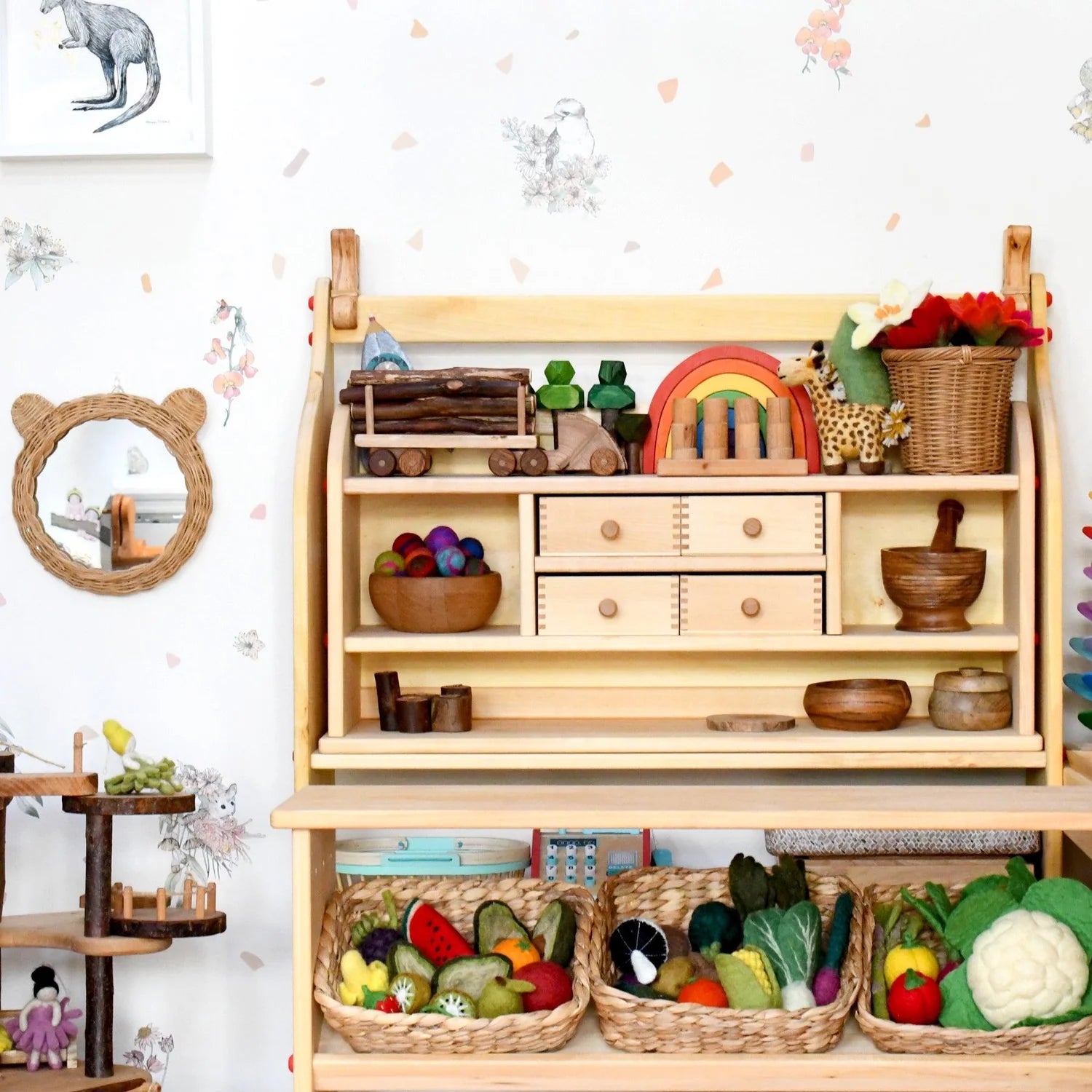 Felt | Vegetables and Fruit 14pcs