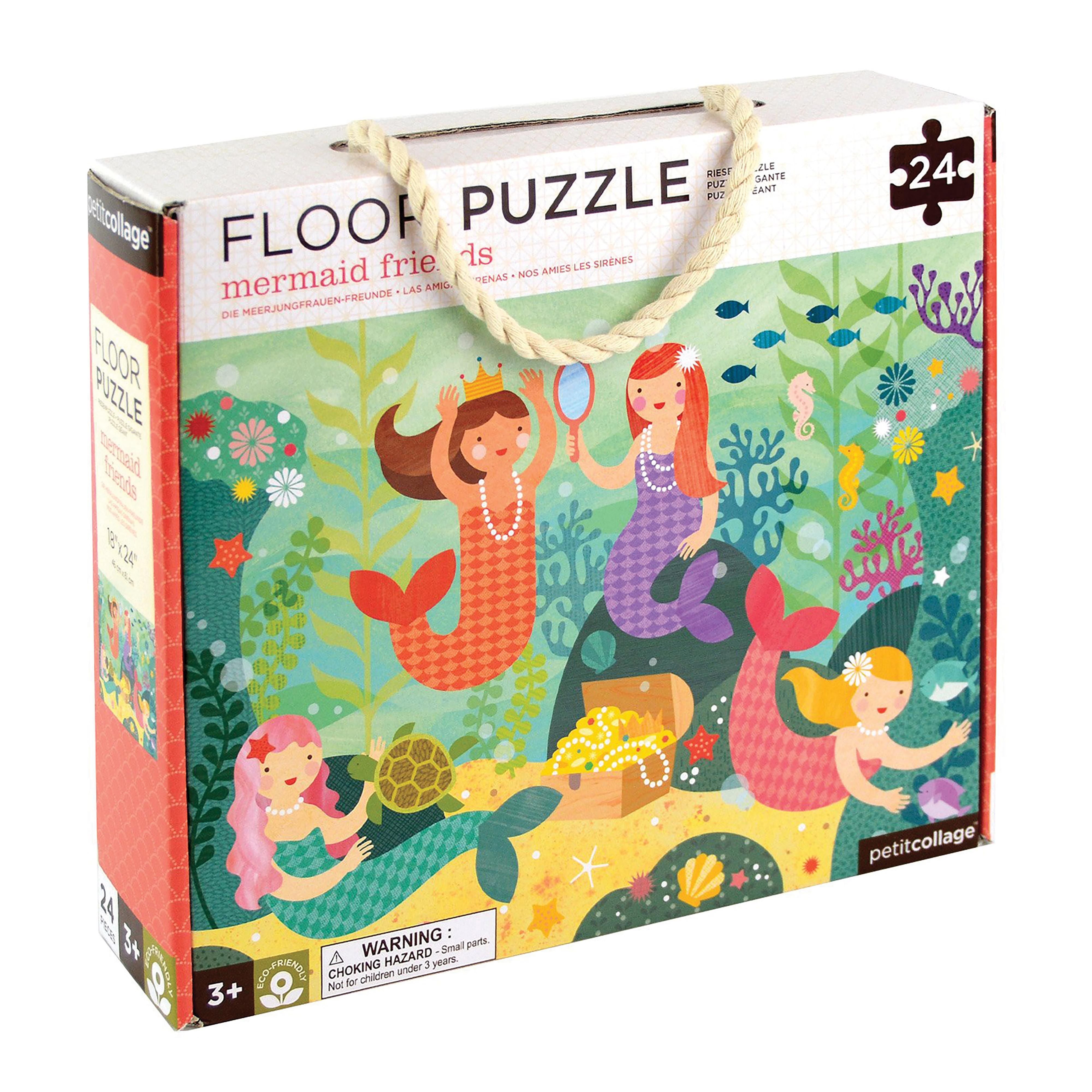 24pc Floor Puzzle | Mermaid Friends