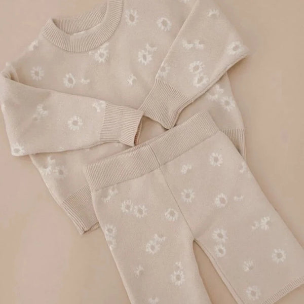 Daisy Cotton Knit Set