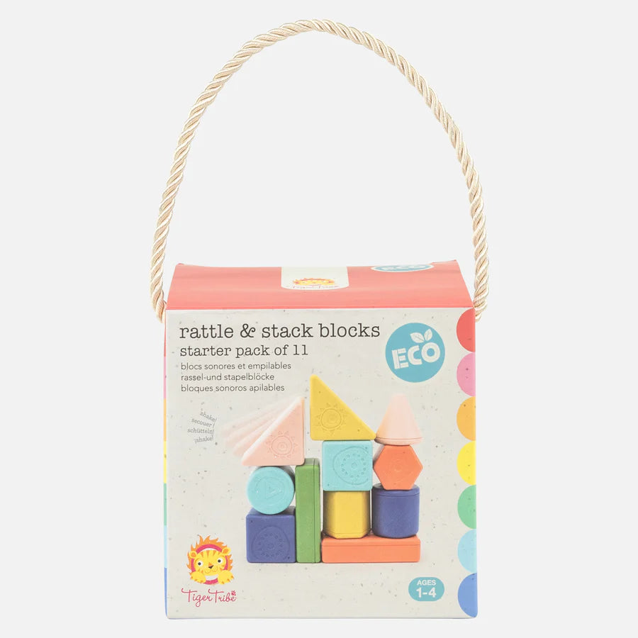 Rattle & Stack Blocks | Starter Pack Of 11