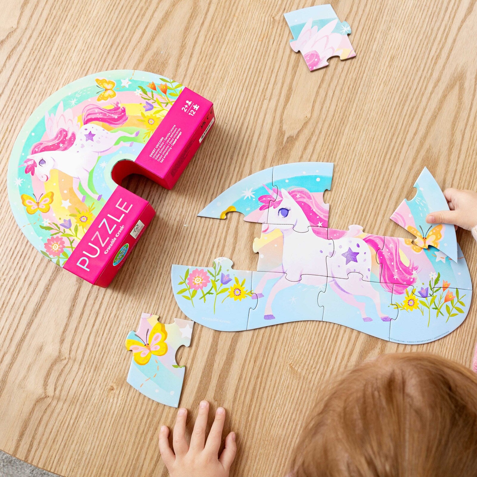Mini Puzzle 12 pc | Sweet Unicorn