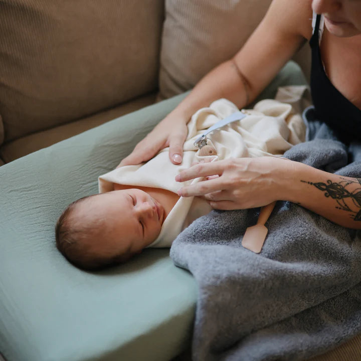 Ribbed Baby Blanket | Ivory
