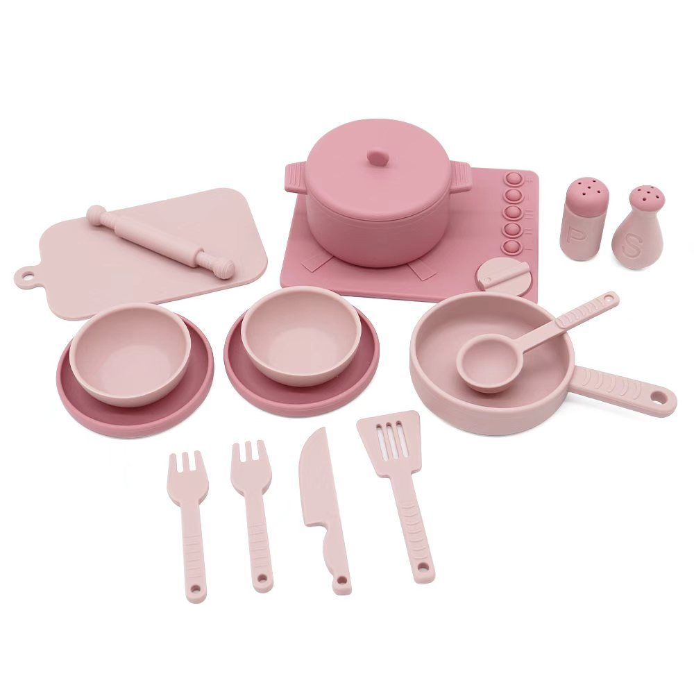 Silicone Cookware Set | Pink