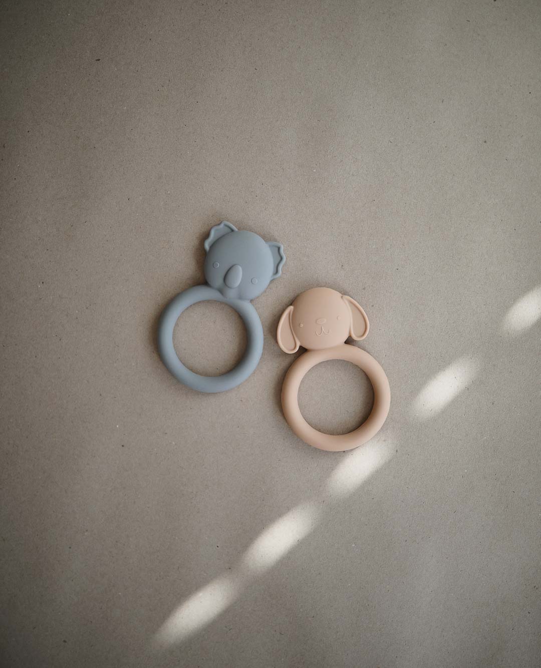 Silicone Teether | Dog Natural