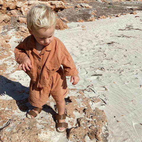 Kingsley Sandal l Tuscan Brown