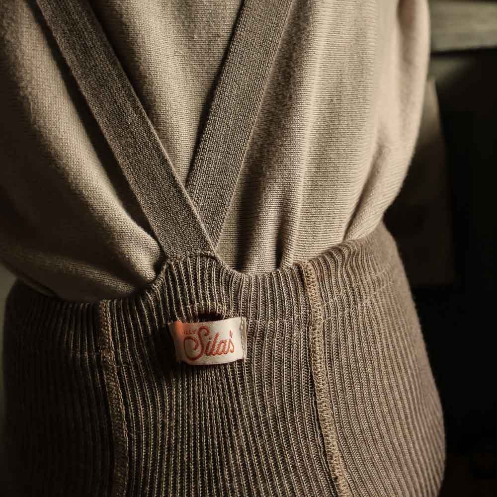 Footless Organic Cotton Unisex Tights l Cocoa Blend