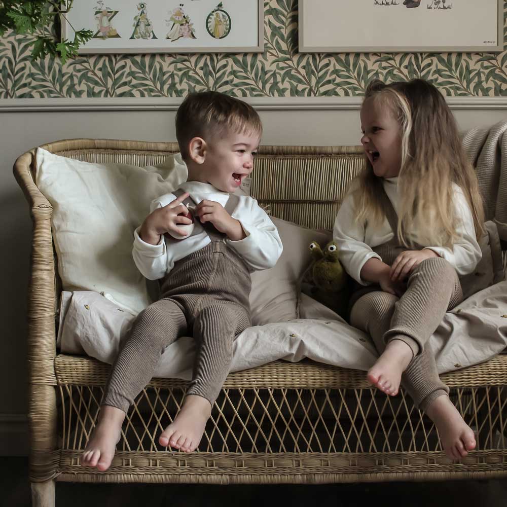 Footless Organic Cotton Unisex Tights l Peanut Blend