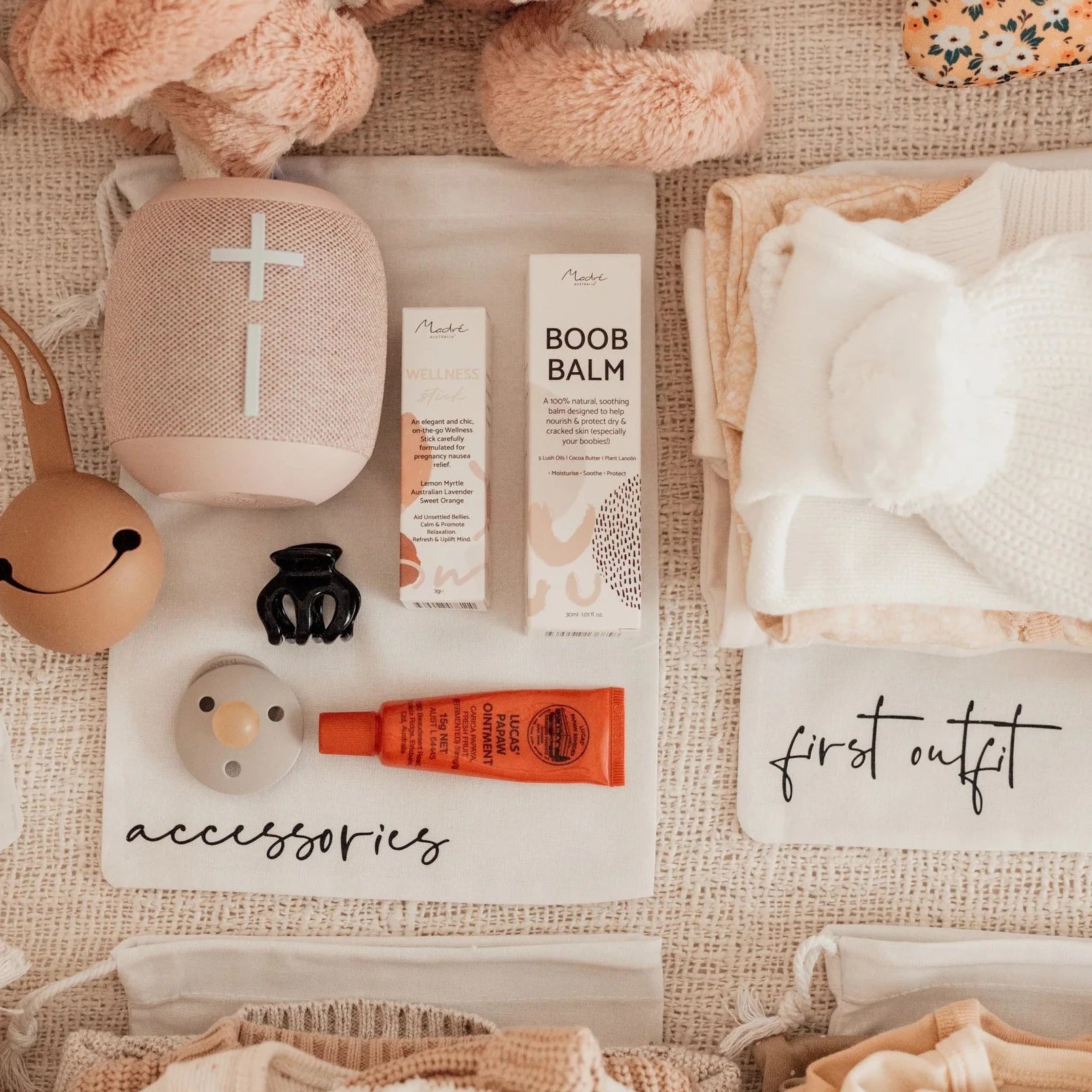 Hospital Bag Organisers + Wet Bag