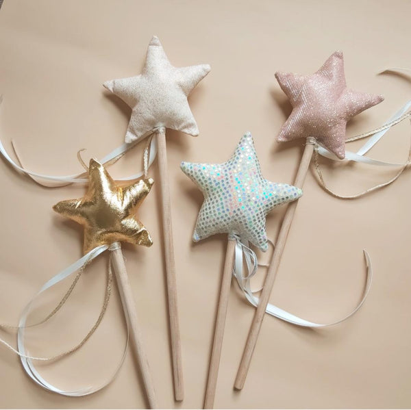 Magical Sparkly Star Wands