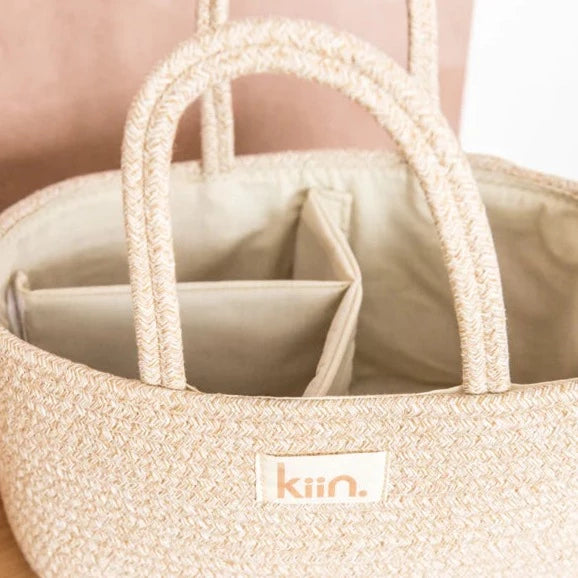 Cotton Rope Nappy Organiser Caddy