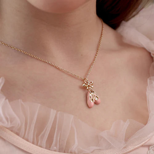 Kids Necklace | Ballet Slippers