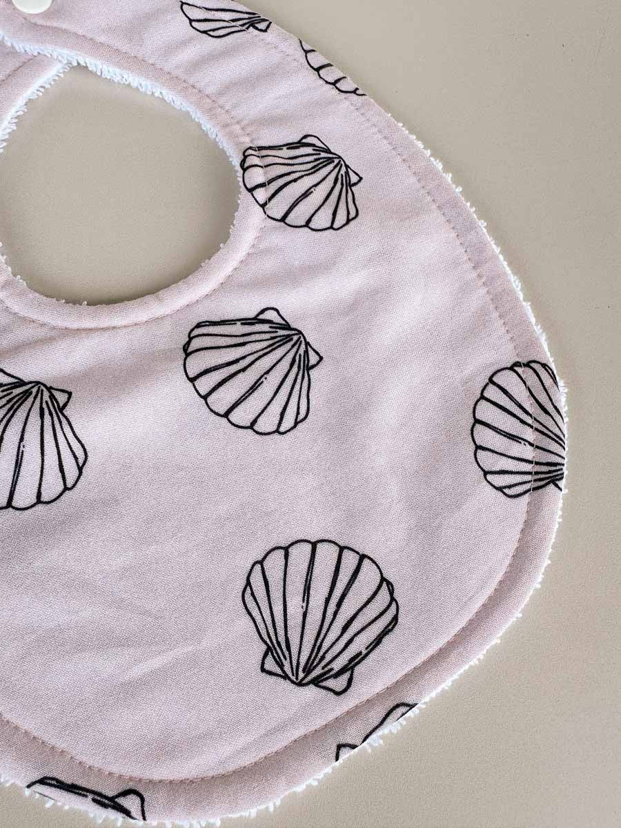 Cotton Dribble Bibs | Shells