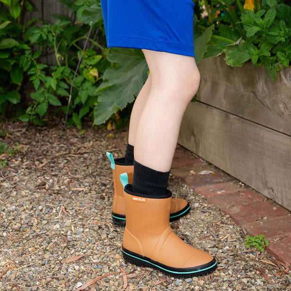 Andie Kids Gumboot | Caramel